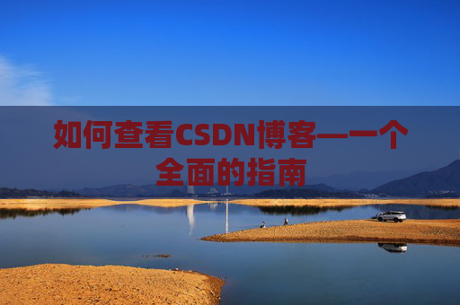 如何查看CSDN博客—一个全面的指南